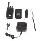 Walkie Talkie Recargable, Radio Bidireccional, Decodificable