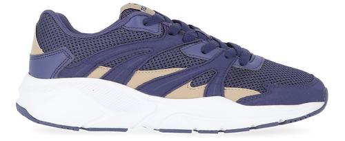 Zapatillas Entrenamiento Topper Akron Unisex En Azul Y Beige