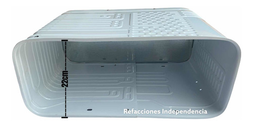 Evaporador Congelador Para Refrigerador 22x44x30 Aluminio