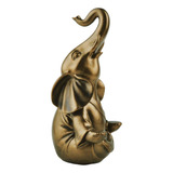 Figura De Buda Elefante Tronco Elevado Yoga Regalos Suerte