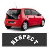 Adesivo Respect Volkswagen Up Vidro Traseiro 
