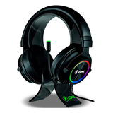 Headset Fone De Ouvido Gamer X Zone Ghs-01 Cor Preto Cor Da Luz Rgb