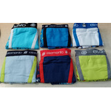 Promo 6 Boxer Elemento Niño Art 625 / 626 / 627 Algodon Lycra Original El Mejor Precio Del Mercado Lenceria A La Calle