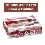 Chocolate Capri Sabor Frutilla 24 Unidades