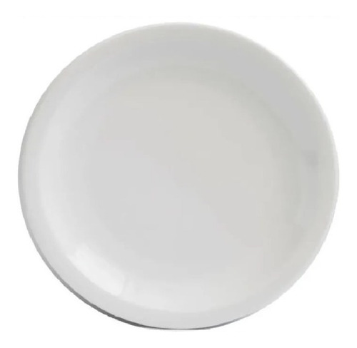 Plato Playo 21cm Kremer Linea Restaurant Porcelana