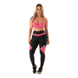 Conjunto Legging+top Nadador Fitness Roupas De Academia 