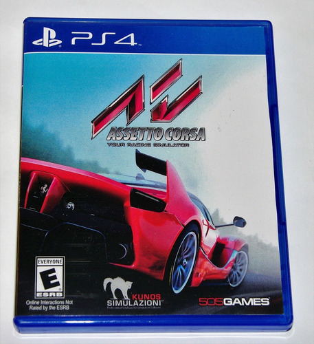 Assetto Corsa Your Racing Simulator Playstation 4 Ps4 Ade