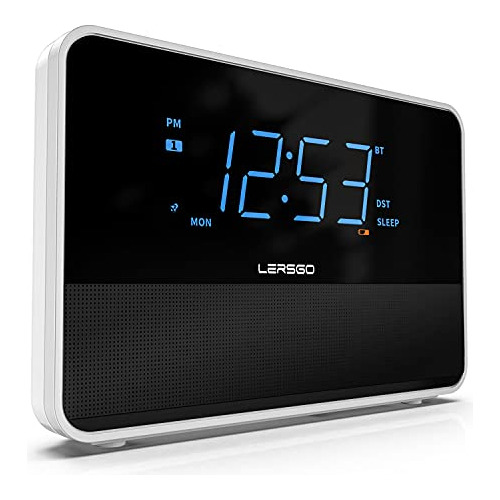 Reloj Radio Bluetooth V5.0 Altavoz Portátil Sonido Hd ...