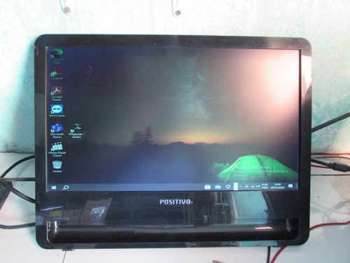 2 Monitores Led Positivo Fit 856/fit 851 18.5''com Cabos