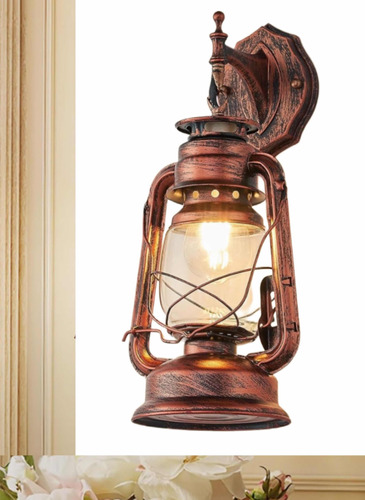 Lámpara Candil Vintage D Pared Decorativa Candelabro Clásico