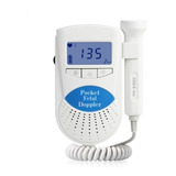 4 Dopplers Fetal Monitor De Ritmo Cardíaco + Baterías + Gel 