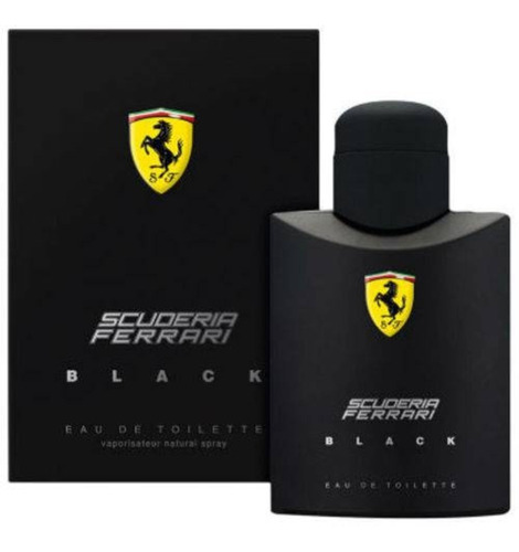 Perfume  Scuderia Ferrari Black Edt Masculino 125 Ml