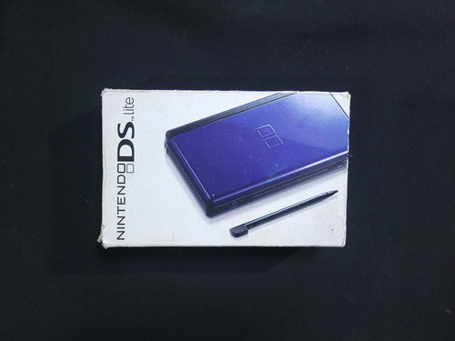 Caja De Nintendo Ds Lite Azul