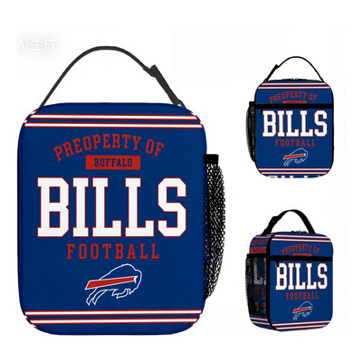 Insulated Lonchera Buffalo Bills Fútbol Equipo De - Azul