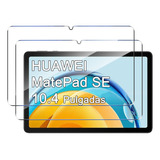 2 Piezas Mica Pantalla Huawei Matepad Se 10.4 2022 2023