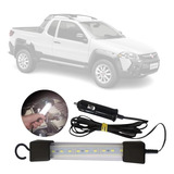 Pendente Cordão Luz Led 12v Bivolt Universal Fiat Strada 