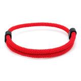 Pulseras Hombre Mujer Pulsera Roja Protección Ajustable