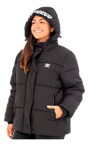 Campera Dc Lifestyle Mujer Roma Negro Blw