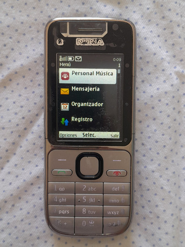 Celular Nokia C2-01 Plateado Con Negro 