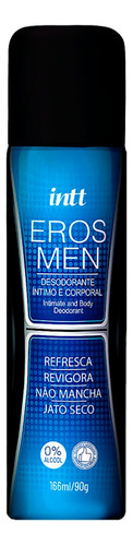 Perfume Íntimo Masculino Eros Men 166ml Intt