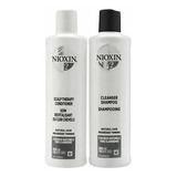 Set De Champú Y Acondicionador Nioxin 10.1 Onzas C/u