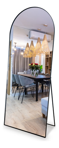 Espejo Decorativo Arco Con Soporte De Piso 70x170cm 