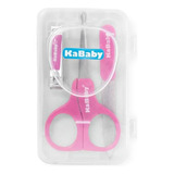 Kit Manicure Com Estojo Rosa - Kababy