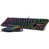 Teclado Y Mouse Redragon K552 Game Essentials Switch Blue