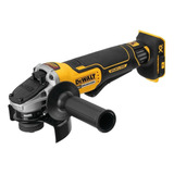 Esmerilhadeira Angular 4 1/2  Sem Fio Dewalt, Modelo Dcg413b, Ideal Para Trabalhos Em Serralherias, Motor Brushless, Potência 800 W, 9.000rpm, À Bateria 20v