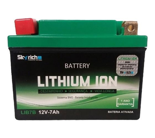 Bateria Litio Virago 250 Gs500 Cbx750 7galo Cb1000 Cb400-450