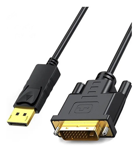 Cable Convertidor De Displayport A Dvi 24+1, 1.8 Metros