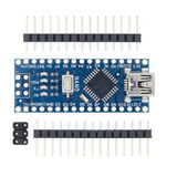  Kit 5 Placa Arduino Nano Com Conector V3 Pino Não Soldado