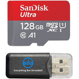 Sandisk 128gb Ultra Micro Sd Sdxc Uhs-i Clase 10 Funciona Co