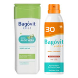 Combo Bagovit Solar Fps 30 Spray + Post Solar Aloe Vera Gel