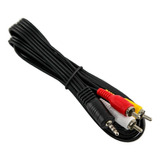 Cable Mini Plug 3.5mm 4 Contactos A 3 Rca Video Audio Htec