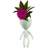 Vaso Decorativo Para Flores Homem Sentado 12411 - Mart
