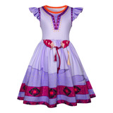 Vestido Femenino Con Personaje De Movie Princess Wish Asha S