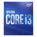 Procesador Gamer Intel Core I3-10100f Bx8070110100f De 4 Núcleos Y  4.3ghz De Frecuencia