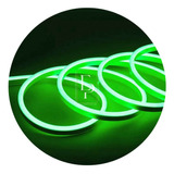 30m Fita Mangueira Led Neon Flexível Verde 110v
