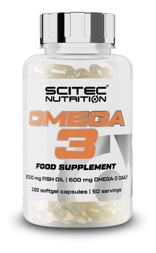Omega 3 Fish Oil 2.000mg/100caps.- Scitec Nutrition(epa/dha)