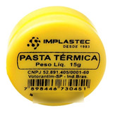 Pasta Térmica 15g Implastec Processador - 1 Unidade