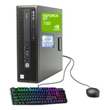 Cpu Sff Hp Core I5 6ta Nvidia Gt730 16g+256g Ssd+1t Hdd Wifi