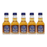 Whisky Chivas Regal 18 Años Miniatura 50ml X5 Uds. (vidrio)