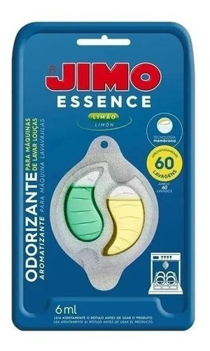 Jimo Essence Limão Máquina Lavar Louças 6ml Odorizante