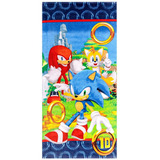 Toalla De Playa Sonic The Hedgehog Knuckles Tails
