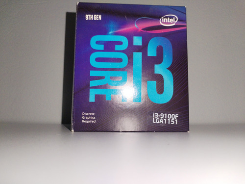 Procesador Intel I3 9100f 4 Núcleos 8 Hilos 