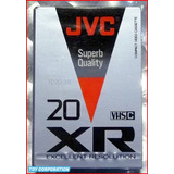 Compact Video Cassette Jvc Tc-20 Xr Active Surface Technolog