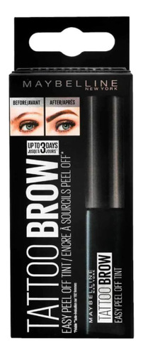 Gel Para Cejas Tattoo Brow Deep Brown 260 Maybelline