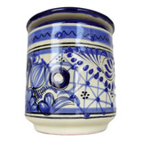 Azucarera/especiero De Talavera  Azul 450ml Modelo Especial 