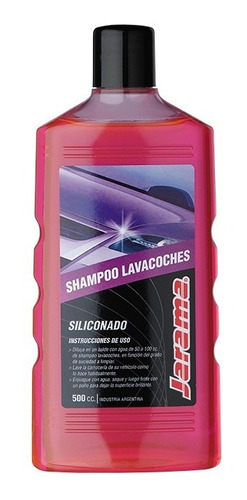 Shampoo Auto Concentrado 500cc Neutro Siliconado